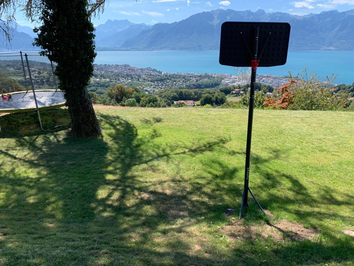 Appartement Moderne Avec Vue Panoramique A Jongny Proche De Montreux エクステリア 写真