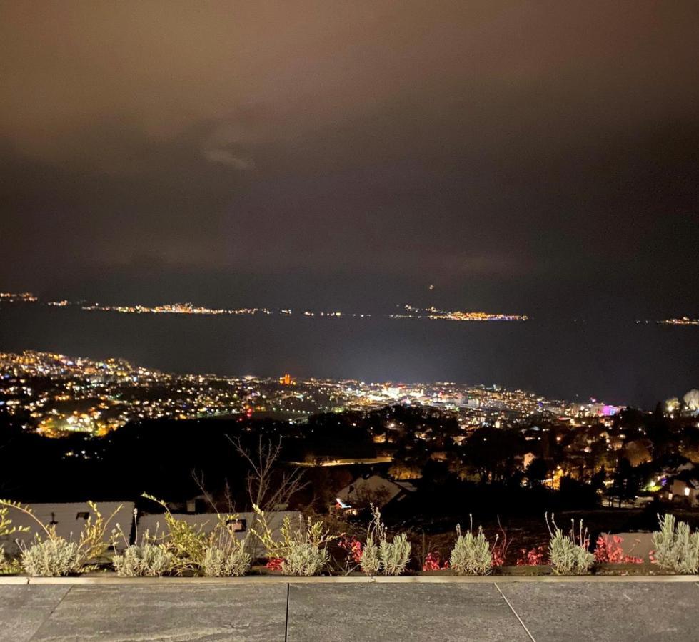Appartement Moderne Avec Vue Panoramique A Jongny Proche De Montreux エクステリア 写真