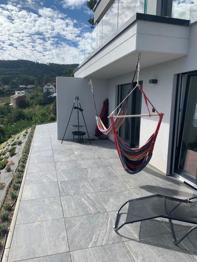 Appartement Moderne Avec Vue Panoramique A Jongny Proche De Montreux エクステリア 写真