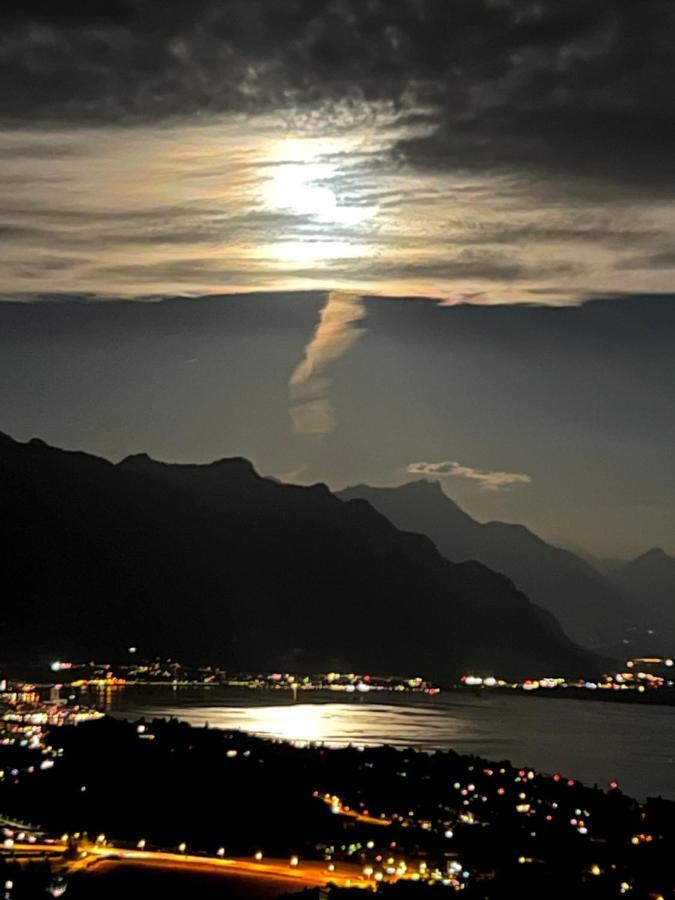 Appartement Moderne Avec Vue Panoramique A Jongny Proche De Montreux エクステリア 写真