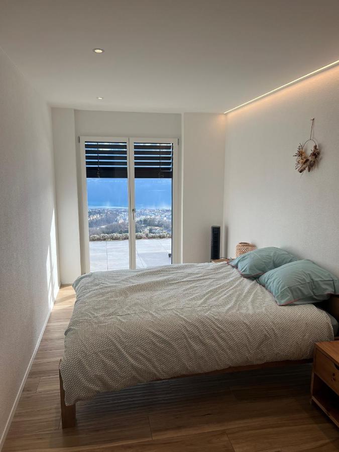 Appartement Moderne Avec Vue Panoramique A Jongny Proche De Montreux エクステリア 写真